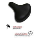 Replacement Saddle for 3-Bolt Exercise Bikes