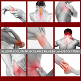 Professional muscle massage gun 6 speeds 4 massage heads