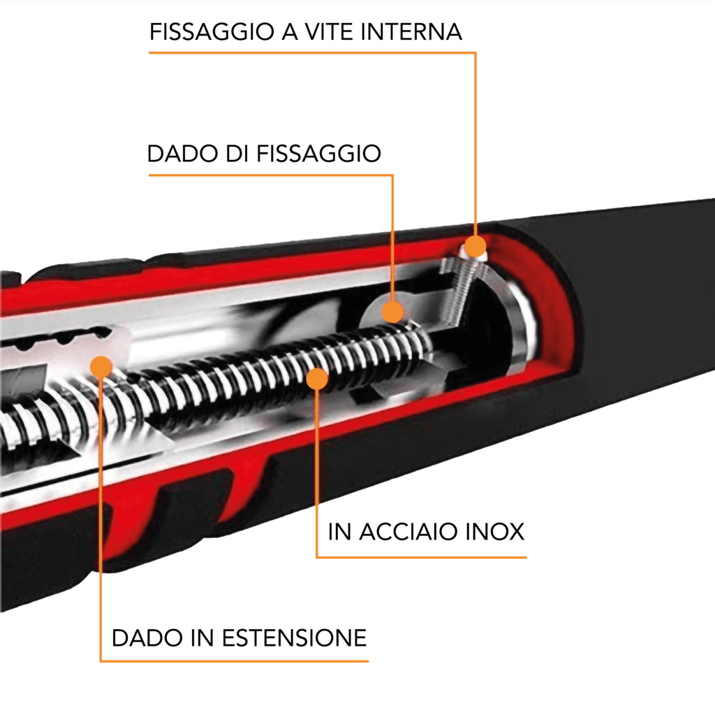 Barra per Trazioni Entroporta 60-100cm