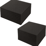 Pavimento Gommato Palestra 100x100 cm, set di piastrelloni in gomma resistente per home gym e sale pesi.