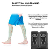 esercitatore passivo per gambe pedana vibrante per camminare seduti  2 velocita’