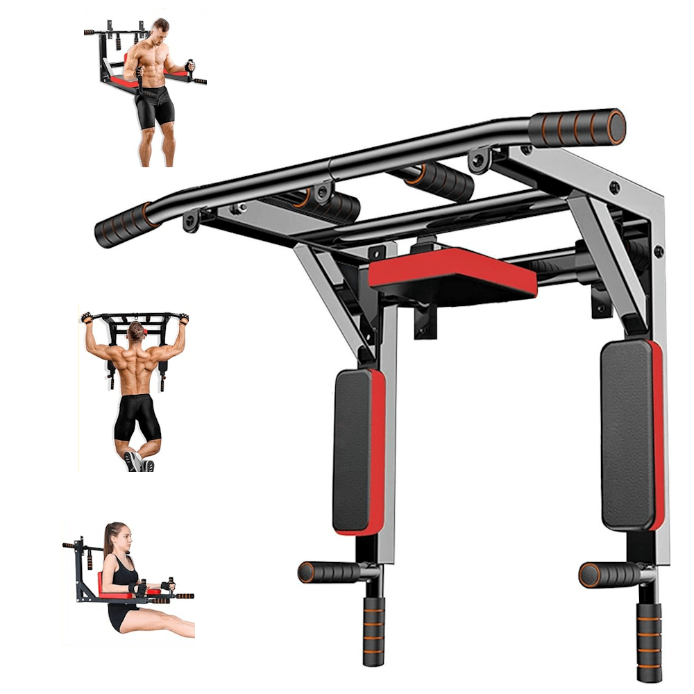 GymBeam Barra Per Trazioni - Multi-grip, Da Soffitto, Carico 250 Kg, Per Allenamento Casa 120x35x45 Cm - Foto 9