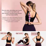 Rullo per Massaggio Muscolare 3 in 1 Kit per Allenamento Miofasciale