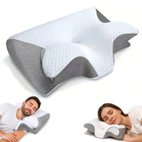 CUSCINO CERVICALE SANITARIO ERGONOMICO 2 in 1