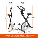 Cyclette pieghevole x-bike
