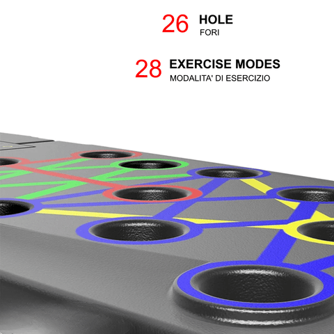 Tavola per Flessioni Multifunzione, Pieghevole e Portatile con codice Colore, per Il Fitness e l'allenamento Muscolare del Corpo nella Palestra di casa Tavola per Flessioni Multifunzione, Pieghevole e Portatile con codice Colore, per Il Fitness e l'allenamento Muscolare del Corpo nella Palestra di casa