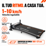 Tapis Roulant Elettrico Pieghevole 10 km/h