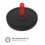 Set Bilanciere con Dischi - Bilanciere Dritto da 180 cm con Dischi in Ghisa Gommati