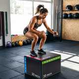 PLYO BOX MORBIDA 3 IN 1 SCATOLA PLIOMETRICA SALTO CROSSFIT