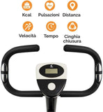 [KIT] Cyclette Easy Belt con Display LCD + AB ROLLER