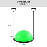 PALLA EQUILIBRIO HALF BALANCE BALL PIEGHEVOLE