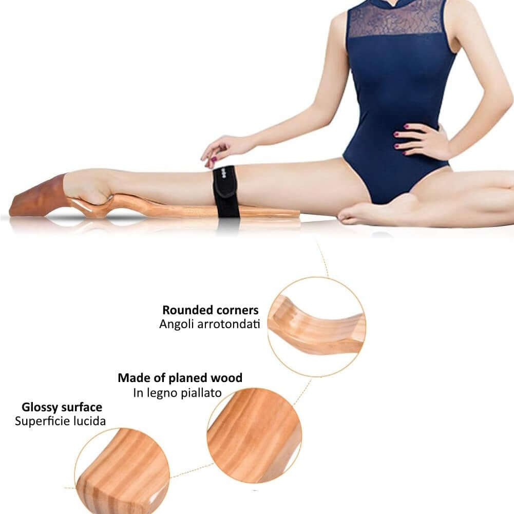 Fascia Elastica Per Yoga E Stretching - Cintura Per Allungamento Legamenti, Fitness E Pilates - Foto 6