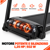 Tapis Roulant Elettrico Pieghevole 10 km/h