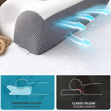 CUSCINO CERVICALE SANITARIO ERGONOMICO 2 in 1