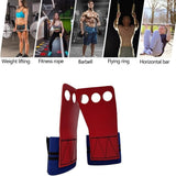Paracalli a 3 Fori Guanti Hand Grips per Sollevamento Pesi