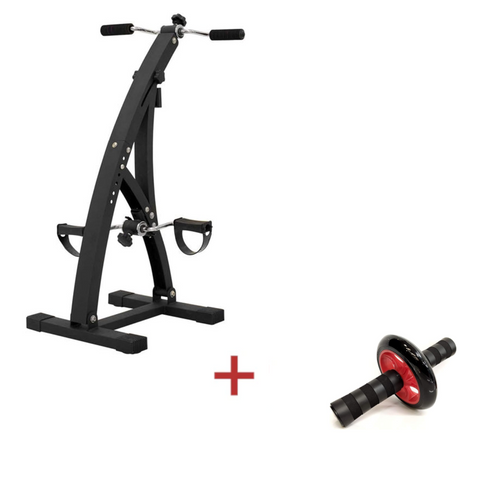 [KIT] Pedaliera Braccia Gambe Dual Bike + AB ROLLER