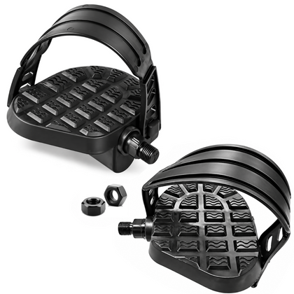 Coppia Pedali per Cyclette con Dado Filetto 9/16” 14mm