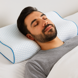 CUSCINO CERVICALE IN MEMORY FOAM ERGONOMICO 30 X 50 cm