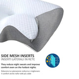 CUSCINO CERVICALE SANITARIO ERGONOMICO 2 in 1