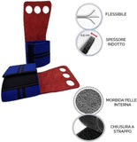 Paracalli a 3 Fori Guanti Hand Grips per Sollevamento Pesi