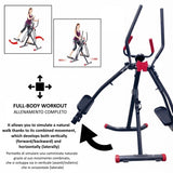 AIR WALKER ELLITTICA PIEGHEVOLE CARDIO