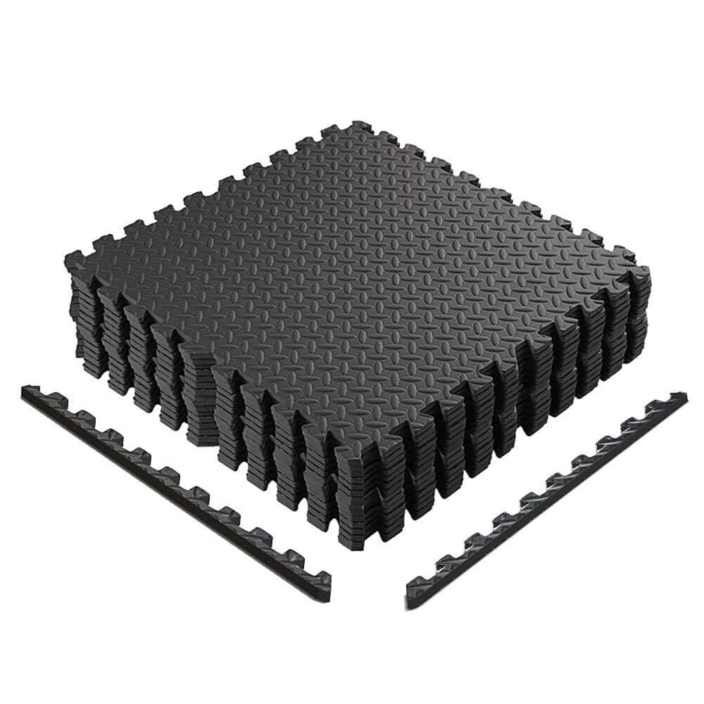 VEVOR Tappetino Puzzle ad Incastro 25 Pezzi per Palestra Spessore 14 mm