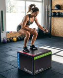 PLYO BOX MORBIDA 3 IN 1 SCATOLA PLIOMETRICA SALTO CROSSFIT