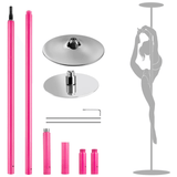 Palo Pole Dance con Rivestimento Pink Kit Pole Dancing-Regolabile