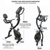 Cyclette Pieghevole X-bike con Seduta
