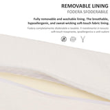 CUSCINO CERVICALE SANITARIO ERGONOMICO 2 in 1