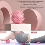 Rullo per Massaggio Muscolare 3 in 1 Kit per Allenamento Miofasciale