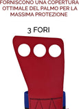Paracalli a 3 Fori Guanti Hand Grips per Sollevamento Pesi