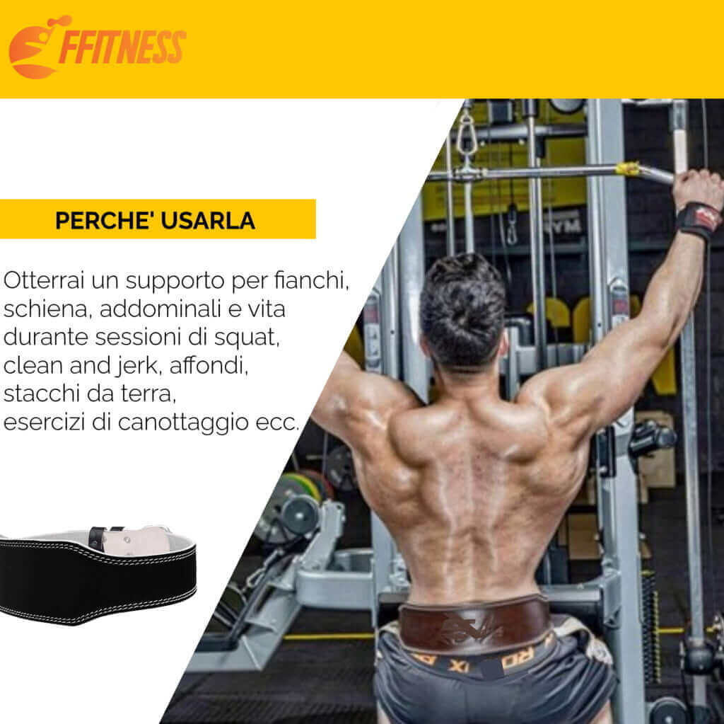 Cintura Con Catena Per Sollevamento Pesi - Bodybuilding, Palestra, CrossFit - Foto 13