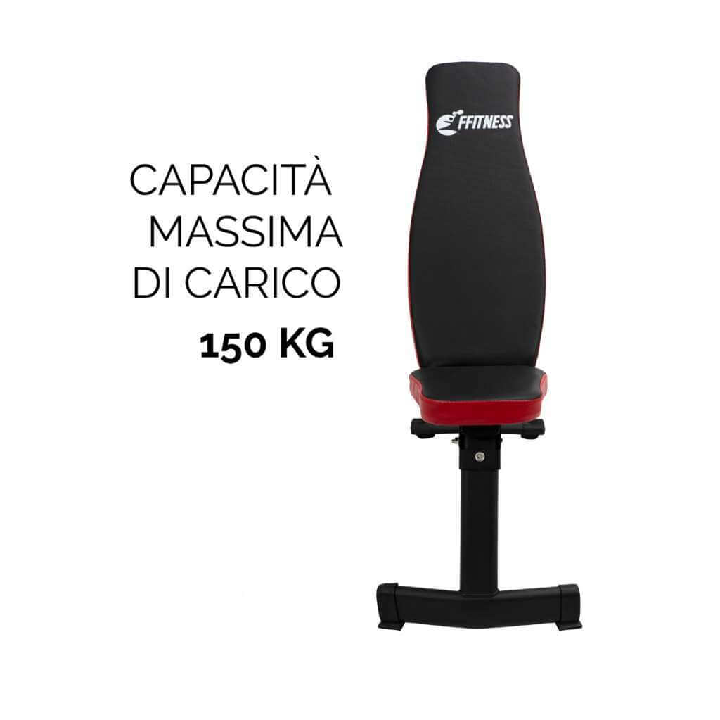 Panca Fitness Multifunzione 7 In 1 Regolabile – 7 Angoli Schienale, Pieghevole, Capacità 300 Kg, Con Imbottitura Traspirante – Ideale Per Casa E Palestra