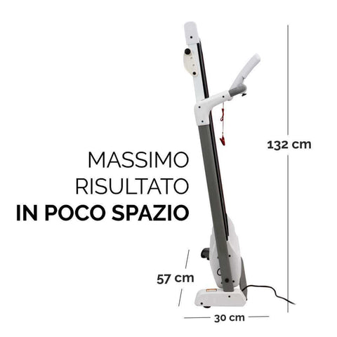 Tapirulan Pieghevole Da Casa IDS G12 TAPIS ROULANT ELETTRICO Pieghevole 10 Km H Salvaspazio - Foto 4